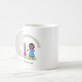 Deel de Liefde - Gelijkheid voor iedereen Koffiemok (Voorkant links)