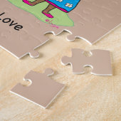 Deel de Liefde - Gelijkheid voor iedereen Legpuzzel (Zijkant)