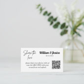 Deel De Liefde QR Code Bijlage Kaart (Staand voorkant)