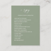 Deel de liefde QR code bruiloft foto delen Informatiekaartje (Achterkant)