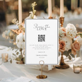 Deel de Liefde QR Code White Wedding Gallery
