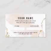 Deel de Liefde Referral-kaart Visitekaartje (Achterkant)