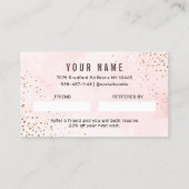 Deel de Liefde Referral-kaart Visitekaartje (Achterkant)