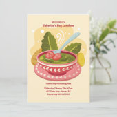 Deel de Love Luncheon Kaart (Staand voorkant)