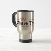 Deel de Lovey Travel Mug Reisbeker (Voorkant links)