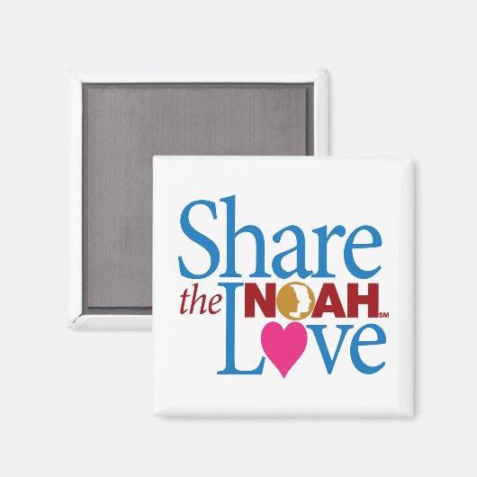 Deel de NOAH Love magneet (Voorkant / Achterkant)