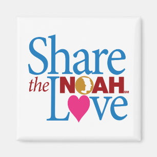 Deel de NOAH Love magneet