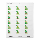 Deel de rijkdom etiket (Full Sheet)