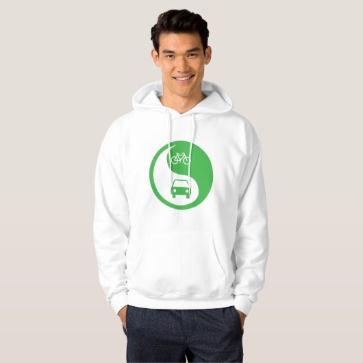 Deel de Road Yin Yang Hoodie (Voorkant volledig)