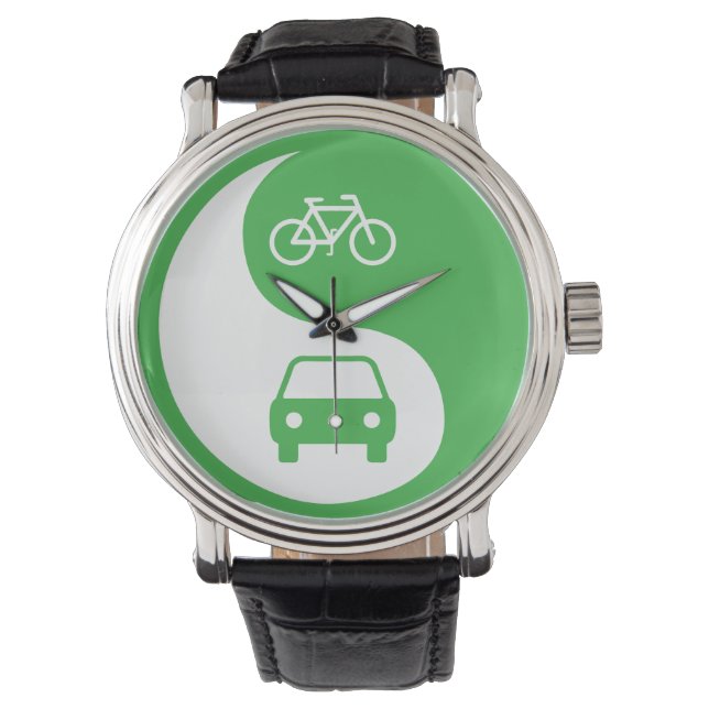 Deel de Road Yin Yang Horloge (Voorkant)