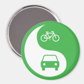 Deel de Road Yin Yang Magneet (Voorkant / Achterkant)
