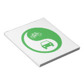 Deel de Road Yin Yang Notitieblok (Schuin)