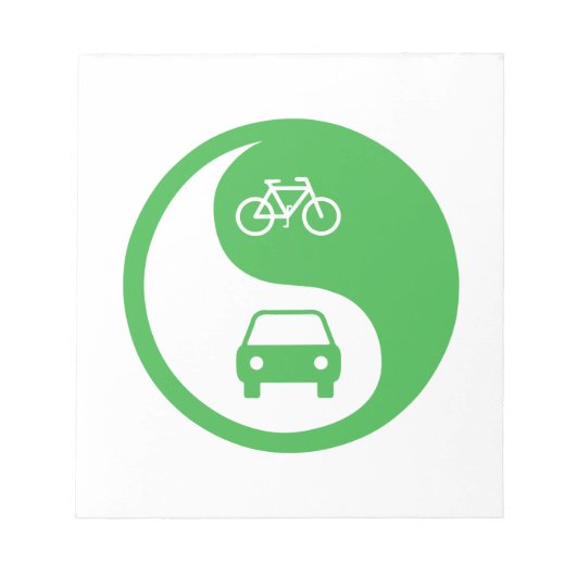 Deel de Road Yin Yang Notitieblok (Voorkant)