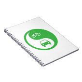 Deel de Road Yin Yang Notitieboek (Rechterzijde)