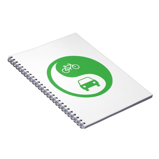 Deel de Road Yin Yang Notitieboek (Rechterzijde)