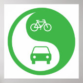 Deel de Road Yin Yang Poster (Voorkant)