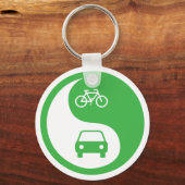 Deel de Road Yin Yang Sleutelhanger (Voorkant)