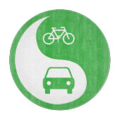 Deel de Road Yin Yang Snijplank (Voorkant)