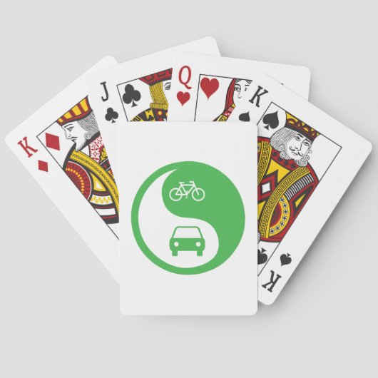 Deel de Road Yin Yang Speelkaarten (Achterkant)