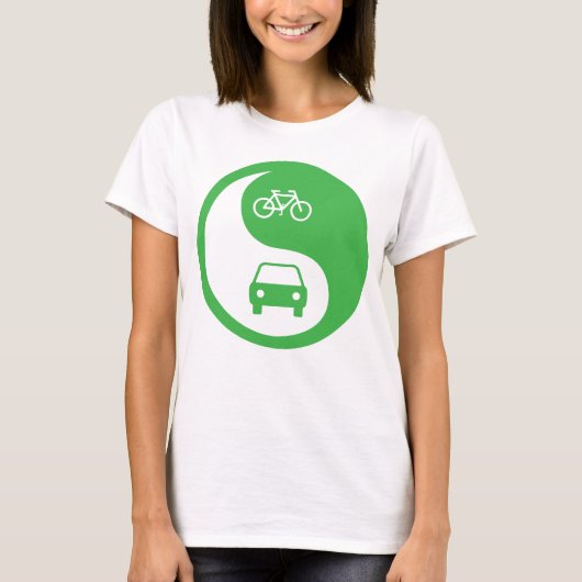 Deel de Road Yin Yang T-shirt (Voorkant)