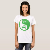 Deel de Road Yin Yang T-shirt (Voorkant volledig)