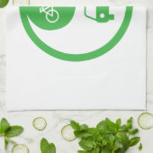 Deel de Road Yin Yang Theedoek (Gevouwen)