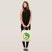 Deel de Road Yin Yang Tote Bag (Voorkant (model))