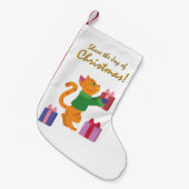 Deel de vreugde van Kerstmis! Kleine Kerstsok (Voorkant (Hangend))