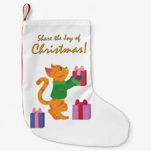 Deel de vreugde van Kerstmis! Kleine Kerstsok