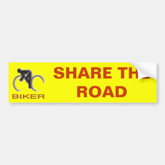 DEEL DE WEG BUMPERSTICKER