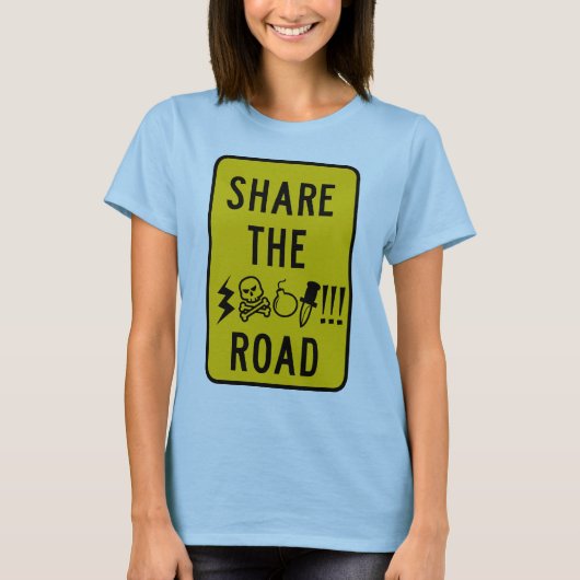 Deel de weg T-Shirt (Voorkant)