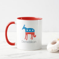 Deel-Democraat. Deel Republikein. Demoblican