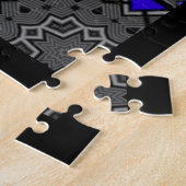 Deel dertien van de caleidoscoop art dertien legpuzzel (Zijkant)