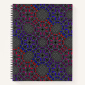 Deel dertien van de caleidoscoop art dertien notitieboek (Voorkant)