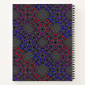 Deel dertien van de caleidoscoop art dertien notitieboek (Achterkant)