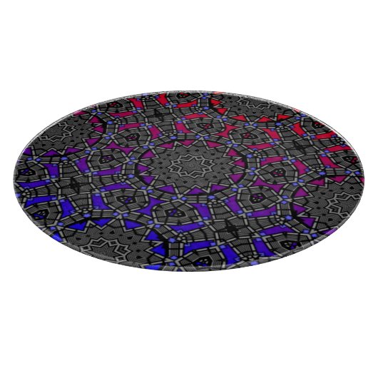 Deel dertien van de caleidoscoop art dertien snijplank (Hoek)