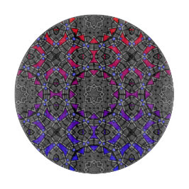 Deel dertien van de caleidoscoop art dertien snijplank