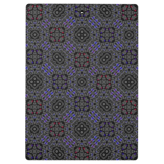 Deel dertien's caleidoscoop art acht klembord (Achterkant)