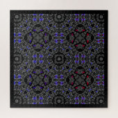 Deel dertien's caleidoscoop art acht legpuzzel (Horizontaal)