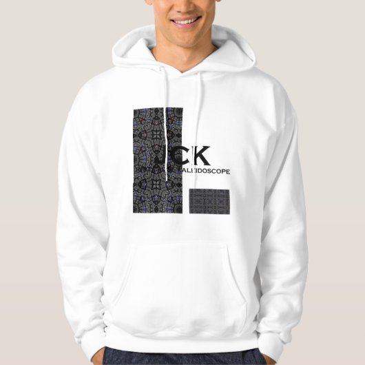 Deel dertien's caleidoscoop art achttien hoodie (Voorkant)