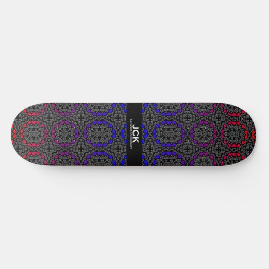 Deel dertien's caleidoscoop art achttien persoonlijk skateboard (Horizontaal)