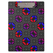 Deel dertien's caleidoscoop art drie klembord (Voorkant)