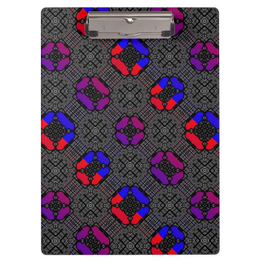 Deel dertien's caleidoscoop art drie klembord (Voorkant)