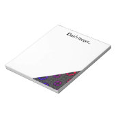 Deel dertien's caleidoscoop art drie notitieblok (Linkerzijde)