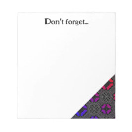 Deel dertien's caleidoscoop art drie notitieblok