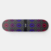 Deel dertien's caleidoscoop art drie persoonlijk skateboard (Horizontaal)