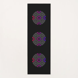 Deel dertien's caleidoscoop art drie yogamat