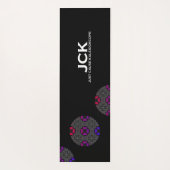 Deel dertien's caleidoscoop art drie yogamat (Achterkant)