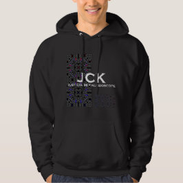 Deel dertien's caleidoscoop art elf hoodie