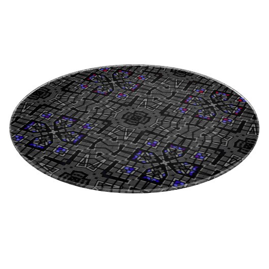 Deel dertien's caleidoscoop art elf snijplank (Hoek)